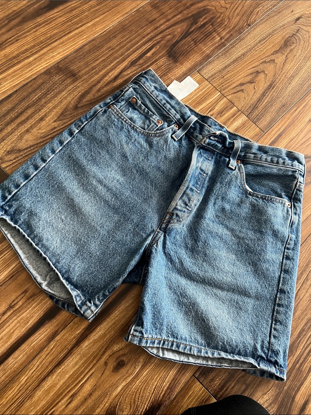 Levi’s Denim Shorts, Blue Casual Jean Shorts